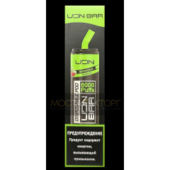 Электронная сигарета UDN BAR Watermelon Ice 6000 затяжек (УДН Бар Арбуз Лёд)